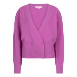 NWT - Love Stories Iris Button Cardigan in Purple Size Medium (flaw)